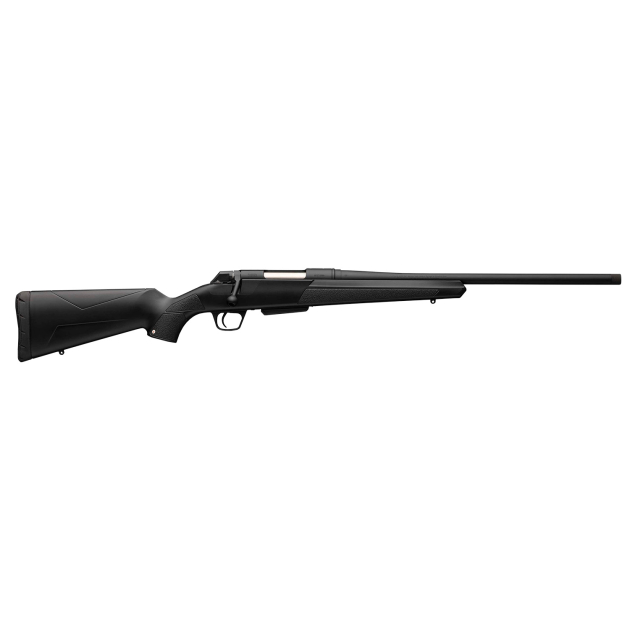Winchester Repeating Arms 535711299 XPR SR Full Size 6.8 Western 3+1 20" Black Perma-Cote Threaded Sporter & Drilled & Tapped Steel Receiver, Matte Black Fixed Synthetic Stock