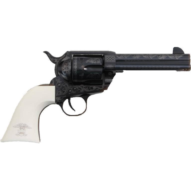 TRADITIONS 1873 SA LIB 45LC BL/WHT 4.75"