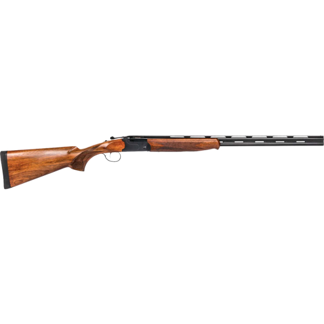 STEVENS 555 O/U 28GA 26" MC5 - BLUE/WALNUT MANUAL EXTRACTORS