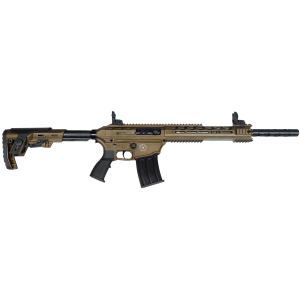 Silver Eagle Arms TACPROB Tac Pro  Semi-Auto 12 Gauge 3" 18.50" 5+1 Bronze Cerakote Rec Black Synthetic Stock Right Hand