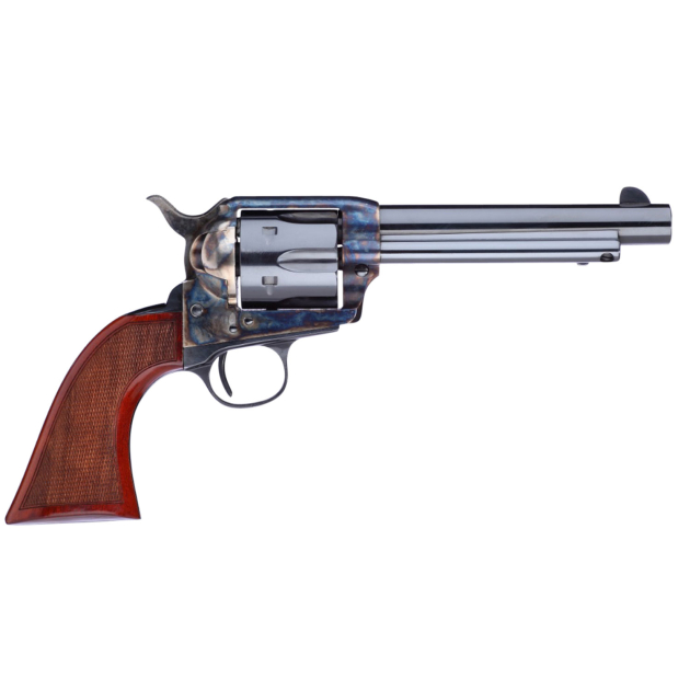 Taylors & Company 555139 1873 Cattleman Gunfighter 45 Colt (LC) 6rd 5.50" Blued Cylinder & Barrel Color Case Hardened Steel Frame Walnut Army Size Grip
