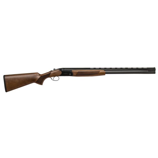 CZ-USA 06093 Drake  20 Gauge 3" 2rd 28" Barrel, Gloss Black Chrome Metal Finish, Turkish Walnut Fixed Pistol Grip Stock Includes 5 Chokes