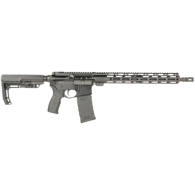 Bersa BAR15RMFT BAR15  5.56x45mm NATO 30+1 16" Barrel, A2 Flash Hider, Hard Coat Anodized Receiver, MFT 6 Position Minimalist Stock, 15" M-LOK Handguard, Manual Safety, Optics Ready