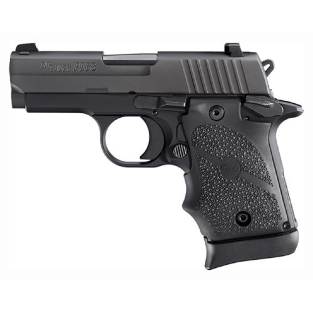 SIG P938 BRG 9MM 3" SAO - SIGLITE (1)7RD RUBBER/BLACK