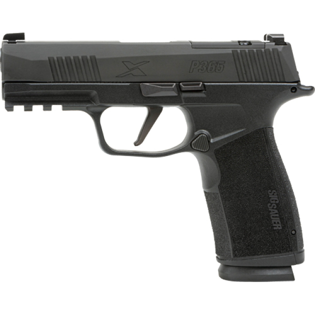 SIG P365X MACRO 9MM 3.7" OR - XRAY-3 (2)17RD POLYMER/BLACK