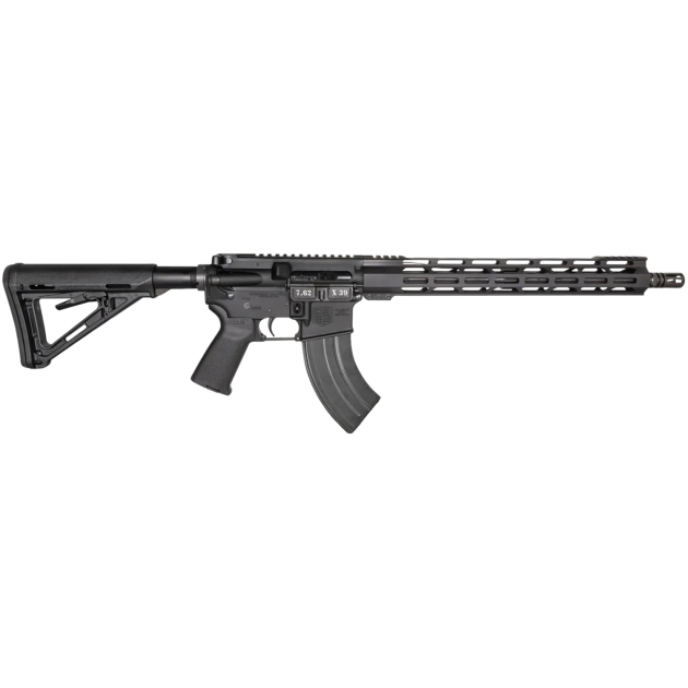 Diamondback DB1718O001 DB15  7.62x39mm 28+1 16", Black, Carbon Lower, Magpul CTR Stock, Magpul K2 Grip, Flash Hider