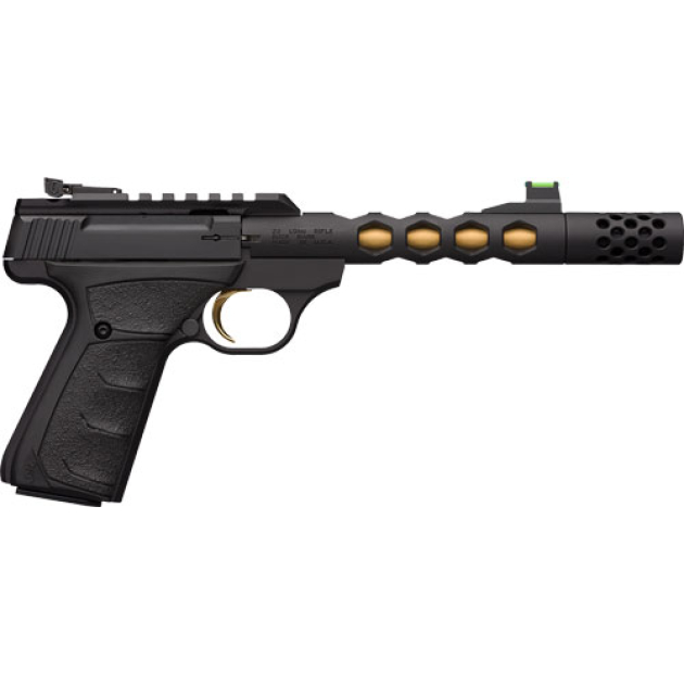 BROWNING BUCK MARK PLUS VISION - 22LR 5.9" AS SR BLACK/GOLD