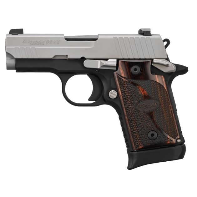SIG SAUER P938 TWO-TONE 9MM 7+1 NS AMBI