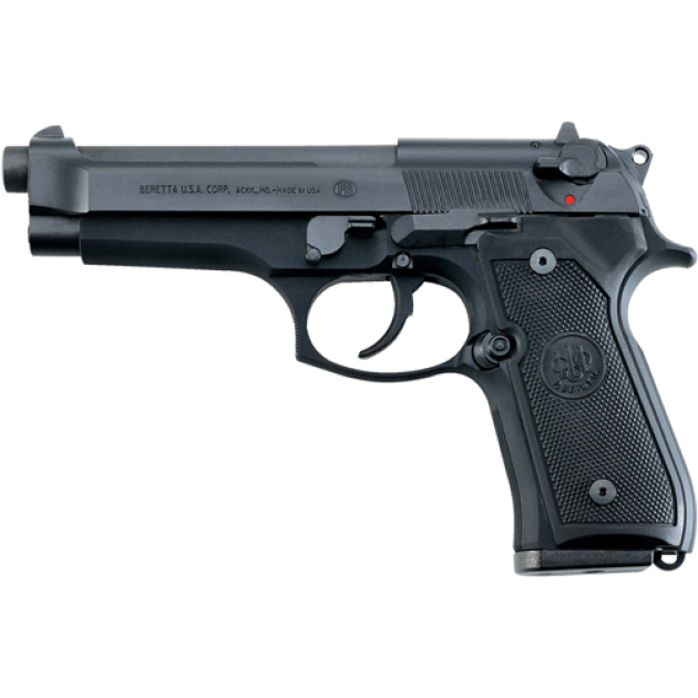BERETTA 92FS 9MM CA COMPLIANT - 4.9" 10-SH BLUED BLACK POLY