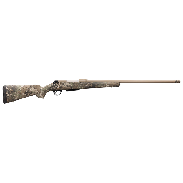 Winchester Guns 535773255 XPR Hunter 300 WSM 3+1 Cap 24" MB Flat Dark Earth Perma-Cote Rec TrueTimber Strata Stock Right Hand with MOA Trigger System (Full Size) No Sights