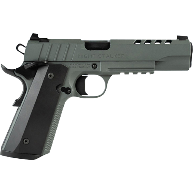 TISAS 1911 NIGHT STALKER 45ACP - 5" BBL 2-8RD MAGS GREY