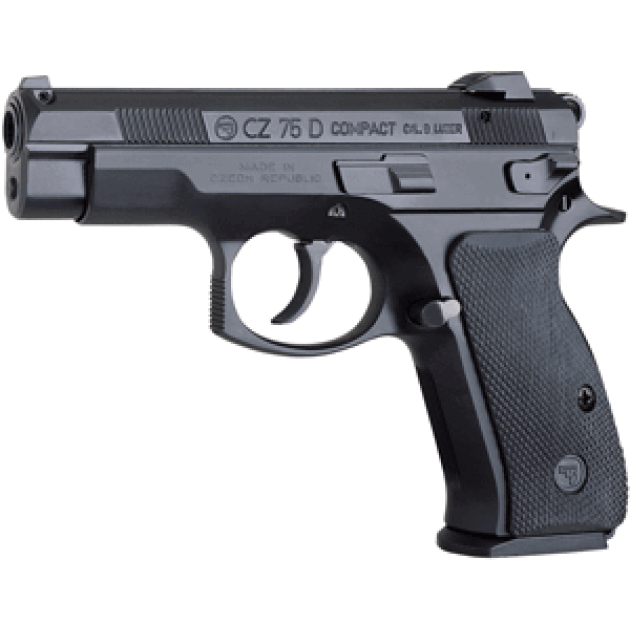 CZ 75-D PCR COMPACT 9MM FS - 10-SHOT W/DECOCKER POLYCOTE