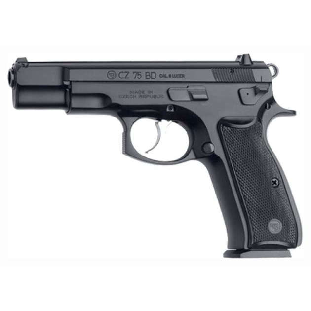 CZ 75-BD 9MM FS 16-SH POLYMER - BLACK POLYCOTE FINISH