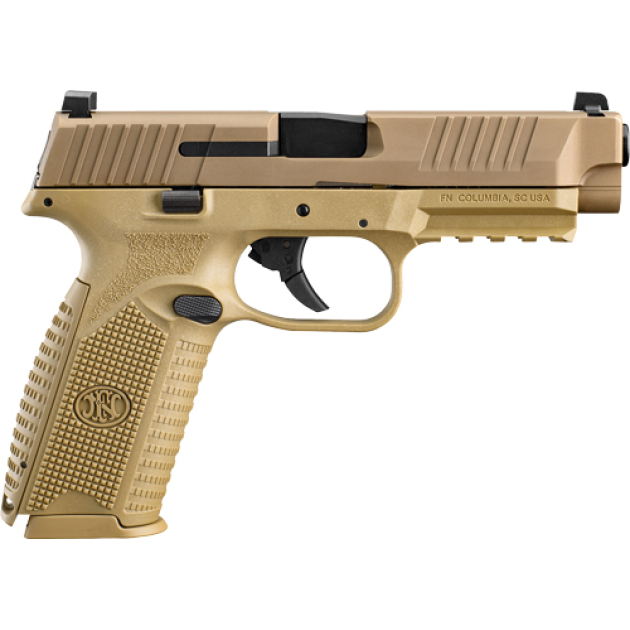 FN 509 FULL SIZE MRD 9MM NO - SAFETY 2-10RD FDE