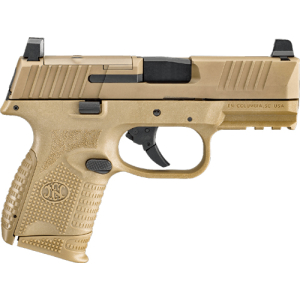 FN 509 COMPACT MRD 9MM LUGER - 1-12RD 1-15RD FDE - Image 2