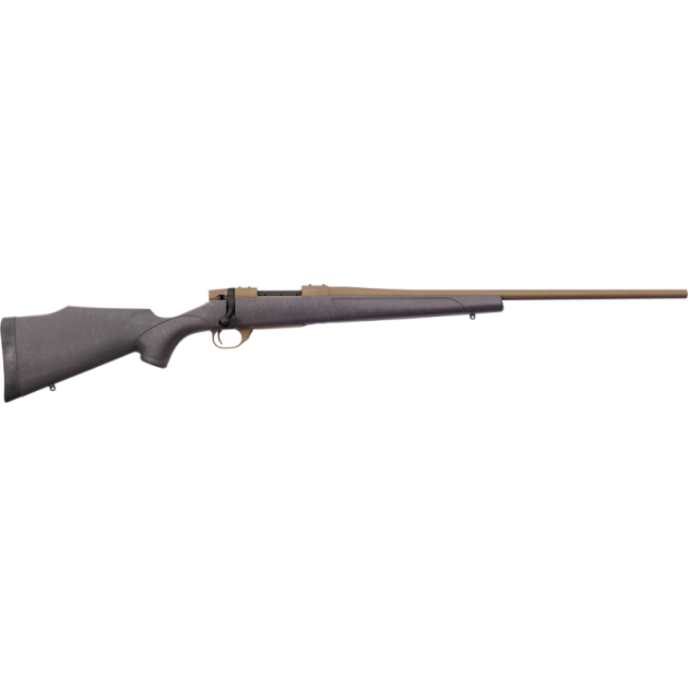 WEATHERBY VANGUARD WEATHRGUARD - 270WIN 24" BRONZE/BLACK POLY