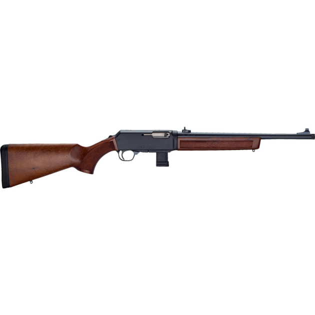 HENRY HOMESTEADER 9MM CARBINE - 16.37" BBL BLUED/WALNUT 10RD