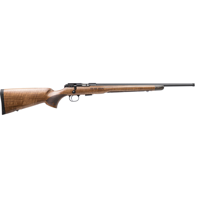 CZ 457 ROYAL 22LR 20.5" BLUED - THREADED BBL CIRCASSIAN WALNUT
