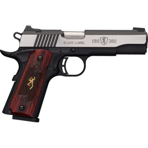 BROWNING 1911-380 BLACK LABEL - MEDALLION PRO 4.25"FS WOOD