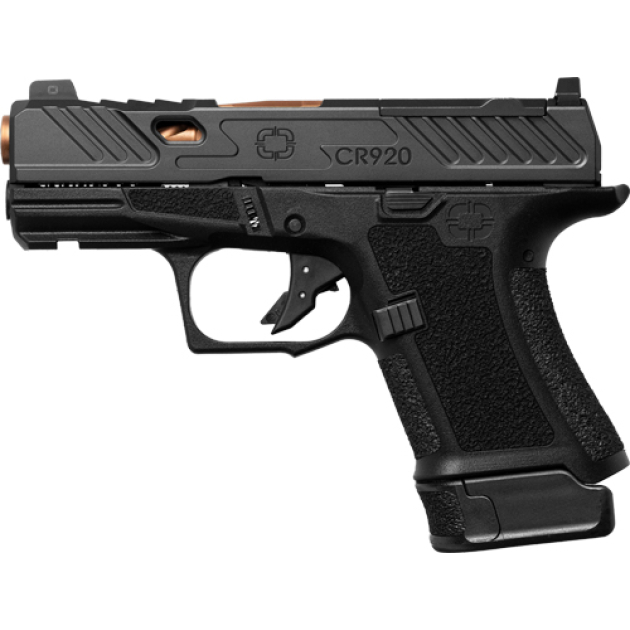 SHADOW SYSTEMS CR920 ELITE 9MM - OPTIC CUT FLUTED BRONZE BBL