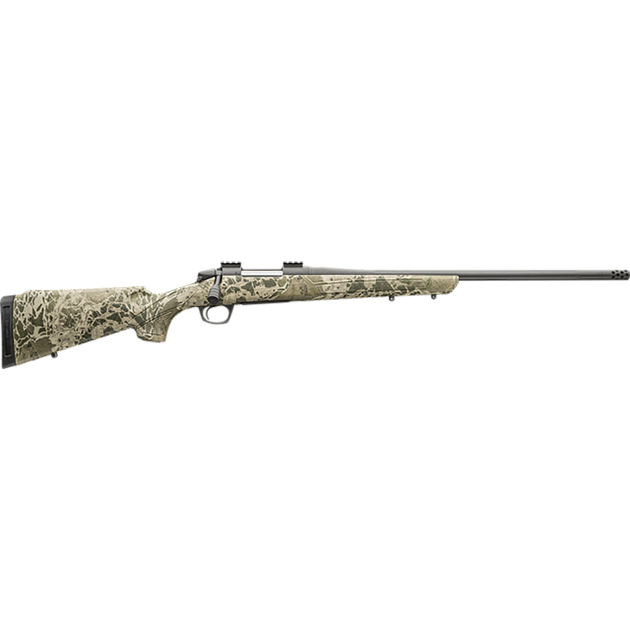 CVA CR3992 Cascade XT Full Size 223 Rem 4+1 22" Graphite Black Cerakote Steel Threaded Barrel, Realtree Hillside Adj w/Soft Touch Synthetic Stock