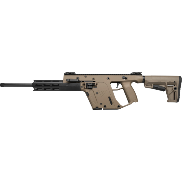 KRISS VECTOR CRB G2 22LR 16" - TB W/RAIL M4 STOCK 10RD FDE