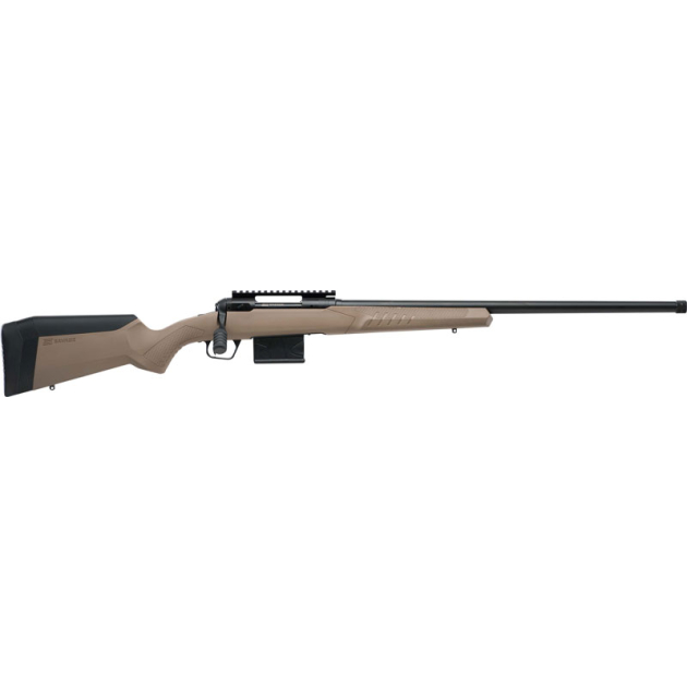 SAVAGE 110 TACT DESERT 6.5 PRC - 24"HB ERGO ADJ LOP/COMB