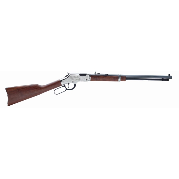 HENRY REPEATING ARMS SILVER EAGLE 2ND ED 22LR BL/WD