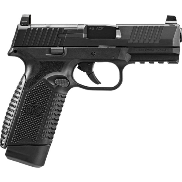 FN 545 MRD 45 ACP NMS - 2-10 RD MAGS BLACK