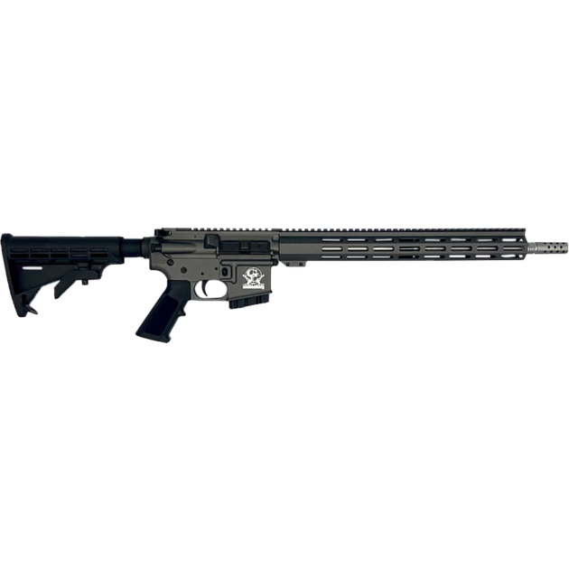 Great Lakes Firearms GL15400SSTNG GLFA  400 Legend 5rd 16" Stainless Threaded Barrel, Tungsten Cerakote Picatinny Rail Aluminum Receiver, Black Synthetic Stock, Mil-spec Polymer Grip