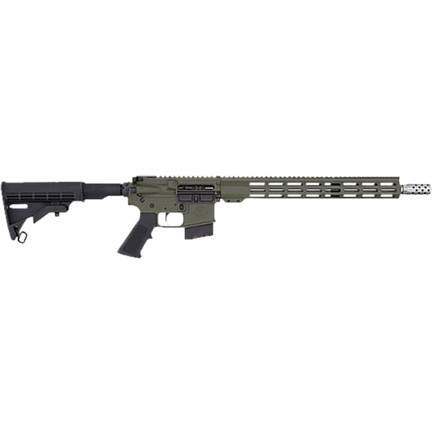 Great Lakes Firearms GL15400SSODG GLFA  400 Legend 5rd 16" Stainless Threaded Barrel, OD Green Cerakote Picatinny Rail Aluminum Receiver, Black Synthetic Stock, Mil-spec Polymer Grip