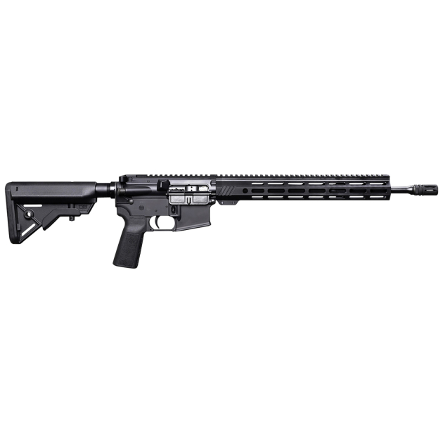 Bushmaster 1010018BLK QRC II Pro 5.56x45mm NATO 10+1 16" Threaded Barrel, B5 Sytems Bravo Stock & Type P-Grip, 14" M-LOK Handguard