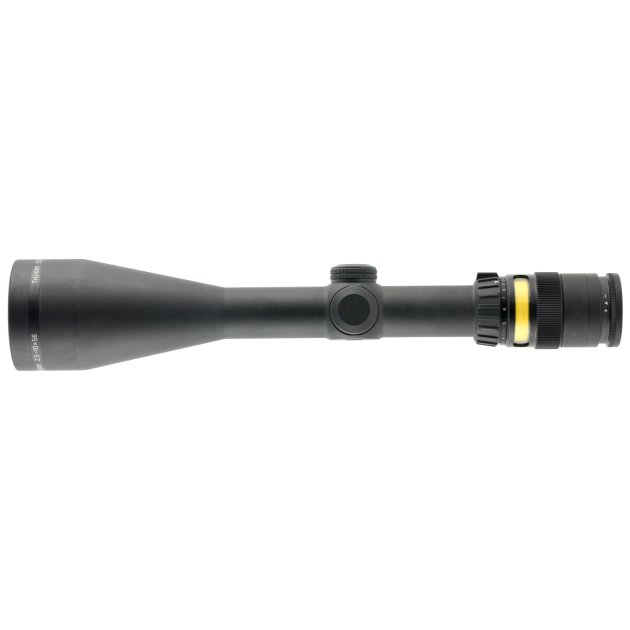 Trijicon 200027 AccuPoint Black Hardcoat Anodized 2.5-10x56mm 30mm Tube Illuminated Mil-Dot Crosshair w/Ambers Dot Reticle