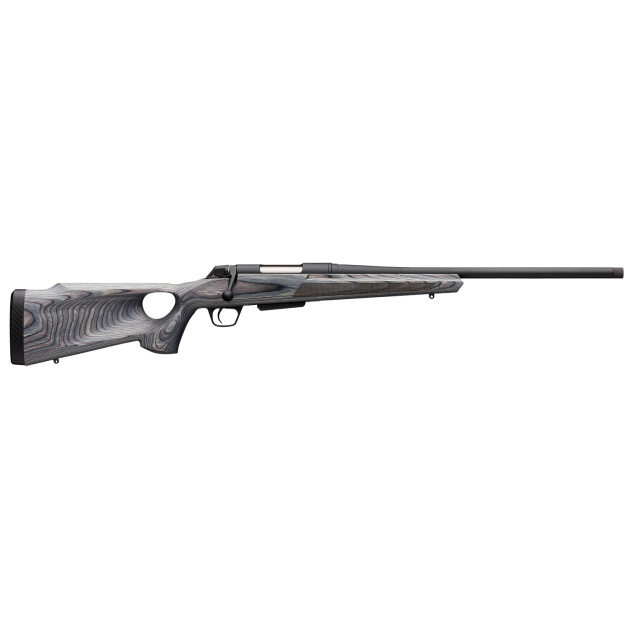 Winchester Guns 535727296 XPR Thumbhole Varmint SR 350 Legend 4+1 Cap 24" TB Blued Perma-Cote Rec Matte Black Laminate Fixed Thumbhole Stock Right Hand with MOA Trigger System (Full Size) No Sights