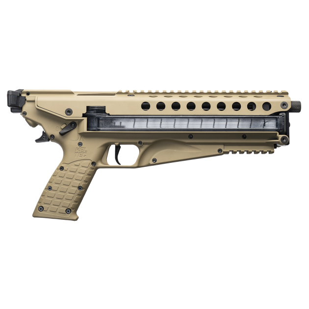 Kel-Tec P50TAN P50 5.7x28mm 9.60" 50+1 (2), Tan, Polymer Frame, Fiber Optic Sight
