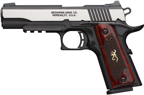 BROWNING 1911-380 BLACK LABEL - MEDALLIAN PRO 4.25" FS W/RAIL - Image 2