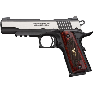 BROWNING 1911-380 BLACK LABEL - MEDALLION PRO 3.58" FS W/RAIL - Image 2