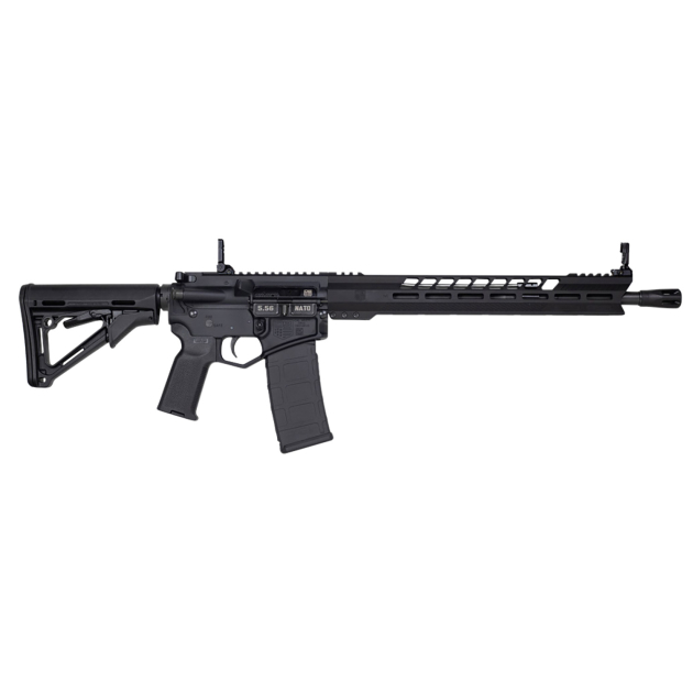 Diamondback DB1836K001 DB15  5.56x45mm NATO 16" 30+1 Black Adjustable Magpul CTR Stock Black Magpul MOE K2 Grip with Black Gold Lower