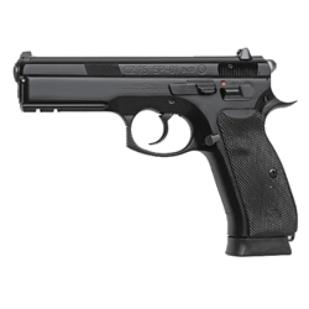 CZ 75 SP-01 9MM FS 4.7" 10-SH - BLACK POLYCOAT