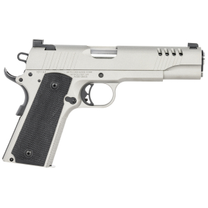 Auto-Ordnance 1911TCAC6 1911 A1  45 ACP 7+1 5" Savage Silver Cerakoate