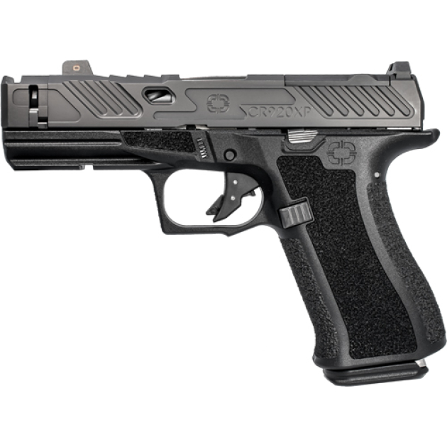 SHADOW SYSTEMS CR920XP ELITE - 9MM OPTIC CT COMP BLACK BBL