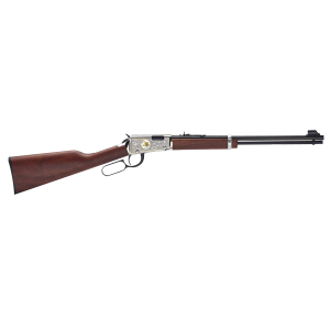 Henry H00125 Classic 25th Anniversary 22 Short, 22 Long, 22 LR 15LR/17L/21Short 18.50" Blued Barrel, Nickel-Plated Rec, Semi-Fancy American Walnut Stock