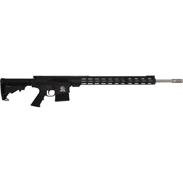 GLFA AR10 RIFLE 243 WIN - 24" S/S BBL 5-SHOT BLACK