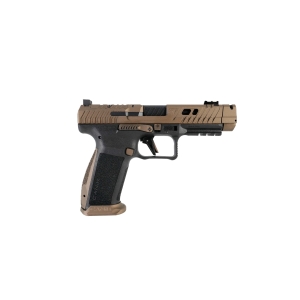 Canik TTI Combat | 4.6" Ported and Fluted Barrel | Canik Compensator | TTI Bronze | 9mm | 18rd | 2 Mags
