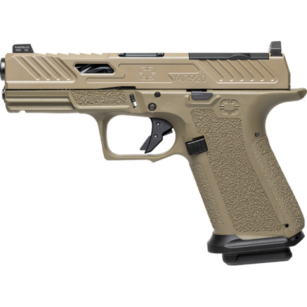 SHADOW SYSTEMS MR920 ELITE 9MM - OPTIC CUT UNTHREADED BBL FDE