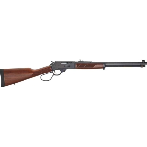 HENRY STEEL LEVER SIDE GATE - 30-30 20" BLUED WALNUT LL
