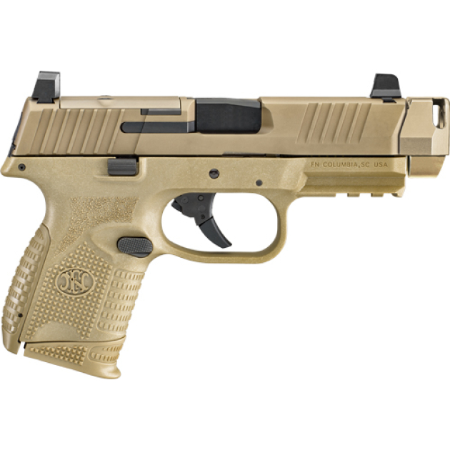 FN 509 COMPENSATED COMPACT MRD - 2-10RD MAGS FDE