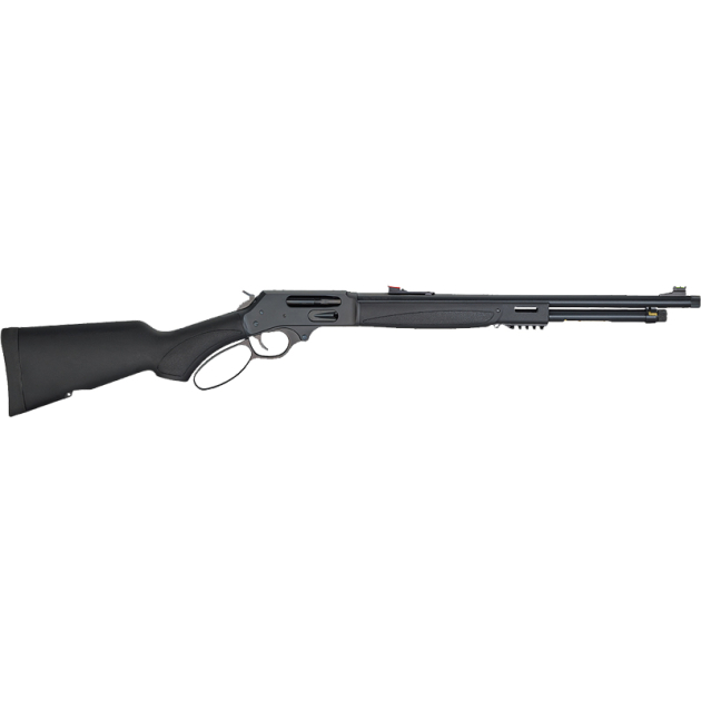HENRY X MODEL LEVER 45/70 - 19.8" TB BLUED BLACK SYN.