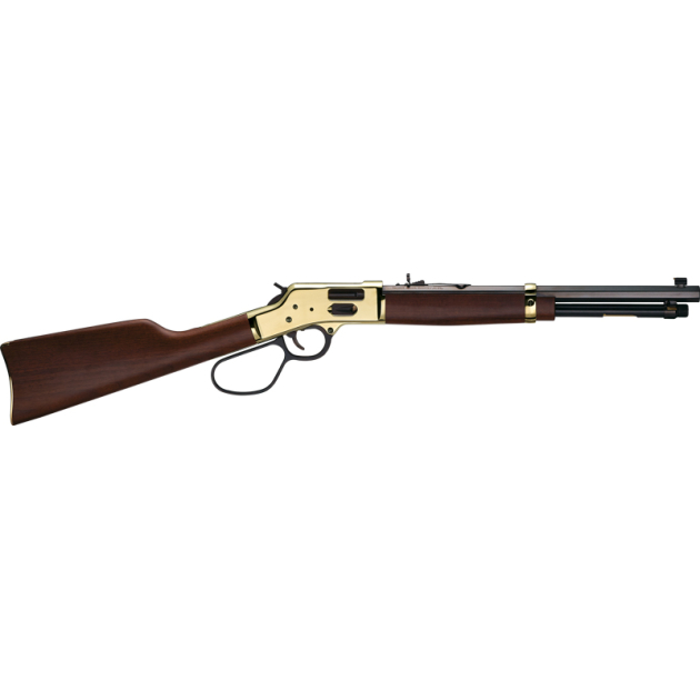 HENRY BIG BOY BRASS 357/38SP - SIDE GATE 16.5" OCTAGON WALNUT