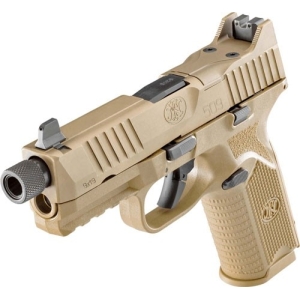 FN 509 TACTICAL 9MM LUGER - 1-17RD 1-24RD NS FDE/FDE - Image 2